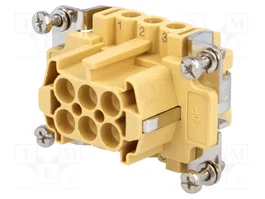 ILME Conector HDC Hembra JEI de 6 Pines
