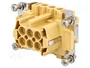 ILME Conector HDC Hembra JEI de 6 Pines