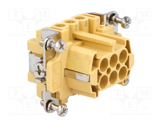 ILME Conector HDC Hembra JEI de 6 Pines