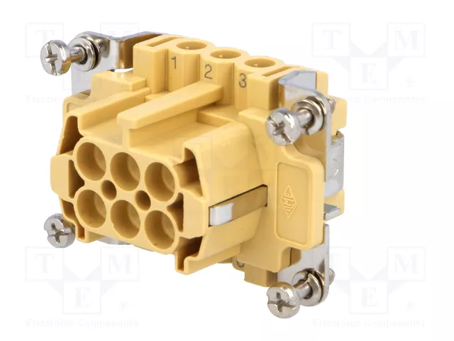 ILME Conector HDC Hembra JEI de 6 Pines