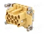 ILME Conector HDC Hembra JEI de 6 Pines