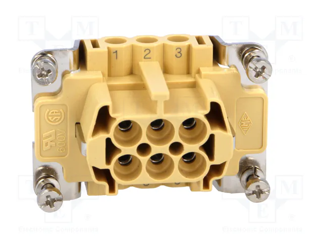 ILME Conector HDC Hembra JEI de 6 Pines