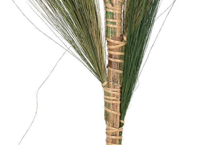 DKD Home Decor Decoración Rayung Bambú 30x1,5x240 Surtido