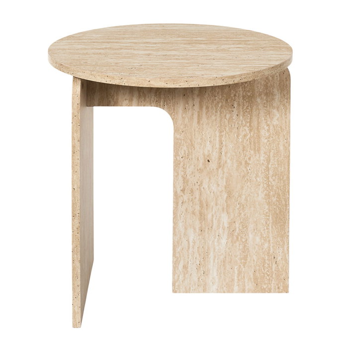 Home Deco Factory Mesa Auxiliar Terra Nova Pietra diámetro 45 cm, altura 45 cm