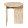 Home Deco Factory Mesa Auxiliar Terra Nova Pietra diámetro 45 cm, altura 45 cm