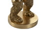 DKD Home Decor Figura de Gorila Boxeador Dorado