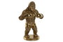 DKD Home Decor Figura de Gorila Boxeador Dorado