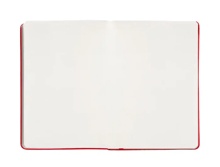 Antartik Cuaderno A4 Tapa Dura Hojas Puntos Rojo 100 Hojas 80 Gr Fsc