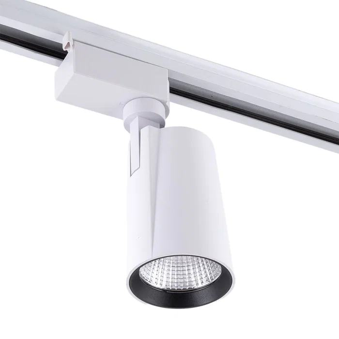 Foco Carril LED 15W 1350Lm CRI85 4200K Monofásico 40.000H [HO-FC-15W-W-W]