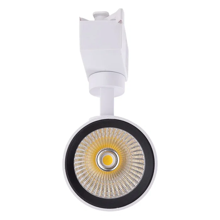 Foco Carril LED 15W 1350Lm CRI85 4200K Monofásico 40.000H [HO-FC-15W-W-W]