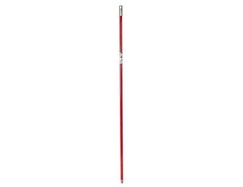 Blanca Palo de escoba o fregona de metal con gancho giratorio 140 cm Blanca Palo de escoba o fregona de metal con gancho giratorio 140 cm