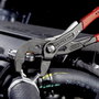 Knipex Alicates para abrazaderas de manguera de resorte con dispositivo de bloqueo