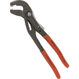 Knipex Alicates para abrazaderas de manguera de resorte con dispositivo de bloqueo
