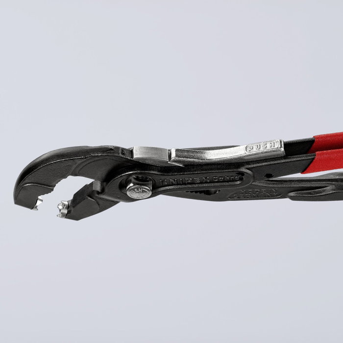 Knipex Alicates para abrazaderas de manguera de resorte con dispositivo de bloqueo