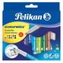 PELIKAN Estuche de 12 rotuladores Colorella para textil, colores surtidos