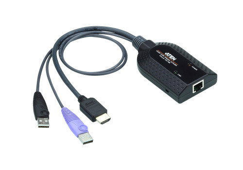 ATEN KA7188-AX Adaptador KVM HDMI USB con soporte Smart Card y Audio