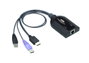 ATEN KA7188-AX Adaptador KVM HDMI USB con soporte Smart Card y Audio