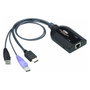 ATEN KA7188-AX Adaptador KVM HDMI USB con soporte Smart Card y Audio