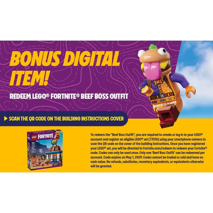 LEGO Fortnite Restaurante Durrr Burger 77076