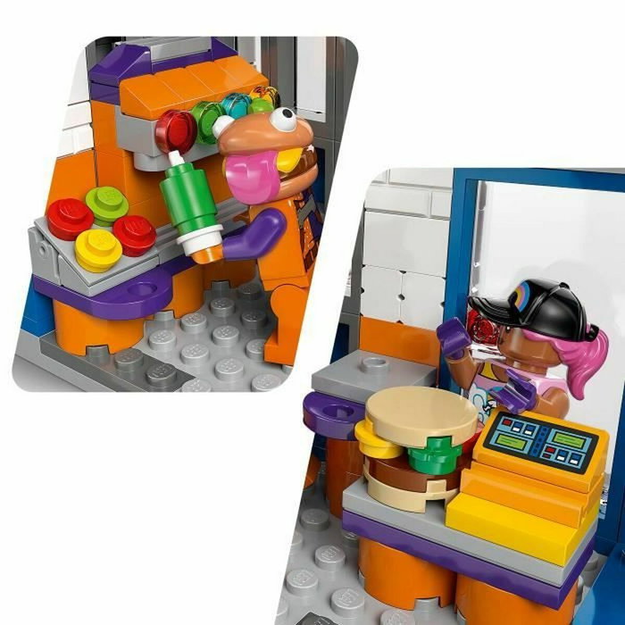 LEGO Fortnite 77076 Restaurante Durrr Burger - Set de construcción para niños de 10 años