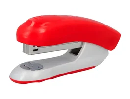 Q-connect Grapadora kf14206 roja de plástico ABS