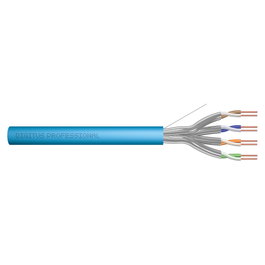 Digitus Cable de Instalación U/FTP CAT 6A STP Sólido Azul 305m, Bloque 305m, Cat6a, U/FTP, CPR Eca