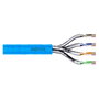 Digitus Cable de instalación Cat6a U/FTP 305m Azul claro