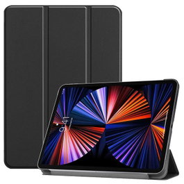 CoreParts Funda Protectora Rígida Tri-fold para Apple iPad Pro 12.9 pulg. (2021) 5ª Gen - Negra
