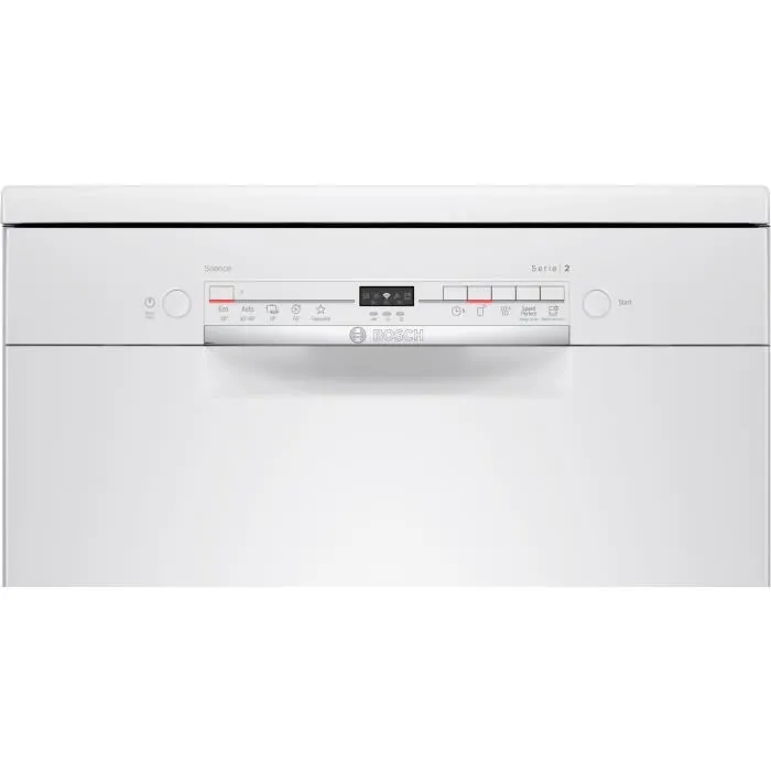 Lavavajillas BOSCH SMS2ITW12E Serie 2 independiente - 12 cubiertos - Motor de inducción - Ancho 60cm - Clase E - 48dB - Blanco