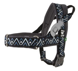 Hurtta Arnés H Razzle-Dazzle Ajustable 35-45cm, Reflective, Reciclado, Acero Inoxidable