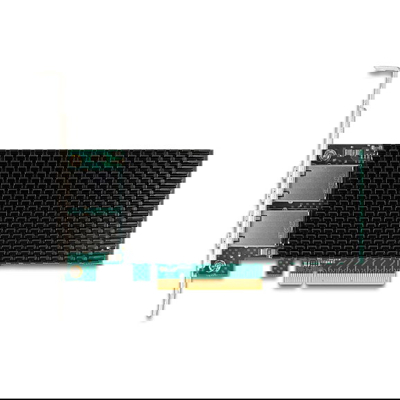 DeLOCK 88522 Tarjeta de Red PCI Express x8 10 Gigabit Ethernet, 2 Puertos RJ45, LAN 10/100/1000/10000 Mbit/s, Intel X540, Interna para PC, Jumbo Frames