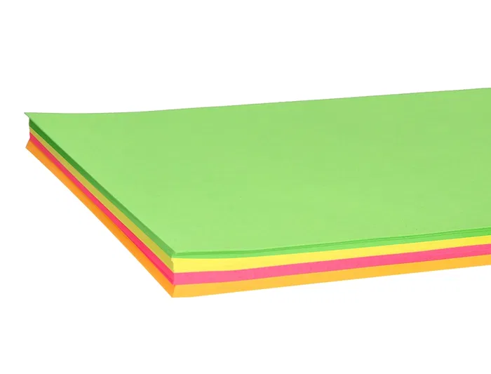 Liderpapel Papel Color DIN A4 75 gr Neón, 4 Colores Surtidos, Paquete 100 Hojas Liderpapel Papel Color DIN A4 75 gr Neón, 4 Colores Surtidos, Paquete 100 Hojas