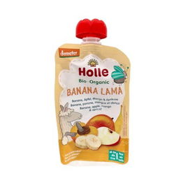 HOLLE Smoothie Banana Platano 6 Meses 100Gr Lama Platano