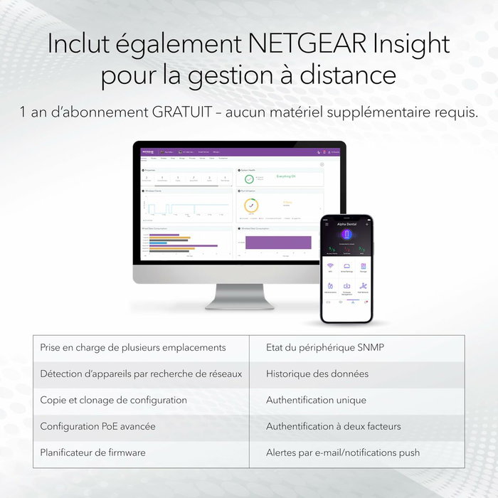 NETGEAR GS752TXUP Switch Gestionado 52 Puertos Gigabit PoE++ con 4 SFP+ 10G