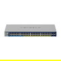 NETGEAR GS752TXUP Switch Inteligente PoE Gestionado 52 Puertos Gigabit Ethernet 48 PoE+ 16 PoE++ 640W Montaje en Rack 1U