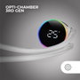 Mars Gaming ML-LCD360 Blanco con Pantalla LCD ARGB