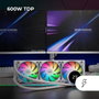 Mars Gaming ML-LCD360 Blanco con Pantalla LCD ARGB