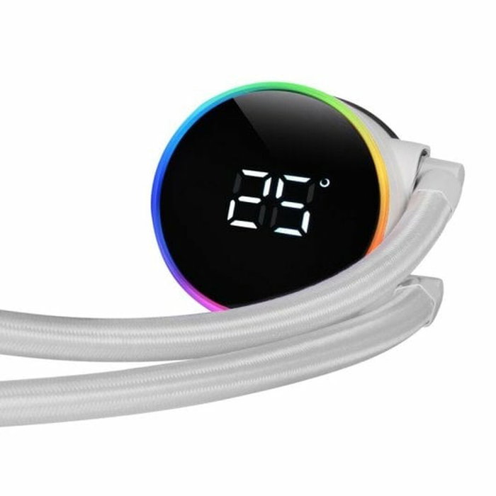 Mars Gaming ML-LCD360 Blanco con Pantalla LCD ARGB