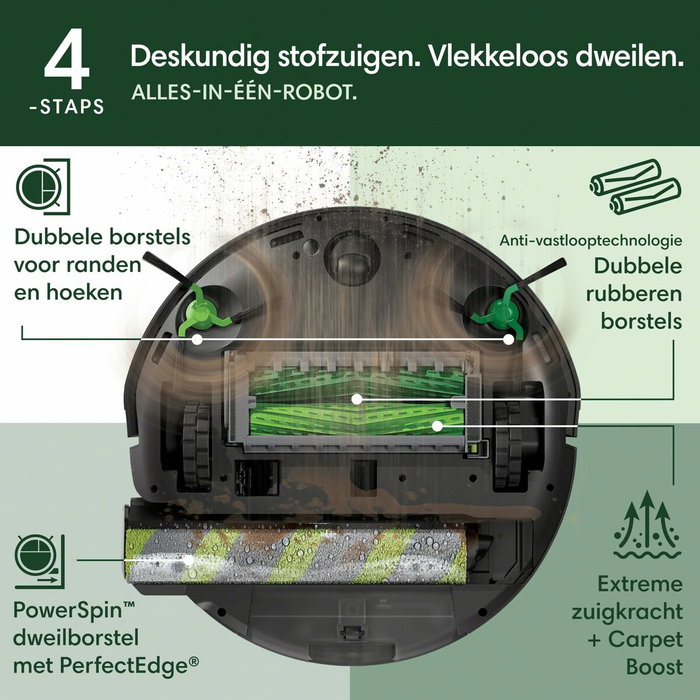 iRobot Roomba Max 705 Combo negro con estación