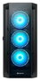 Chieftec Apex GA-01B-TG-OP Caja Torre Media ATX con Panel de Cristal Templado, 4 Ventiladores A-RGB, USB-C, Negro