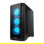 Chieftec GA-01B-TG-OP ATX Midi Tower Negro, Caja de PC para Gaming con Ventana de Cristal Templado