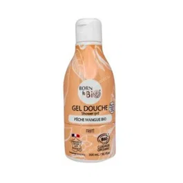 Nuxe Gel de Baño Bio con Fragancia de Durazno y Mango - Limpia e Hidrata la Piel - 300 ml