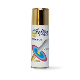 Felton Spray Pintura Oro Cromo 200Ml Oro Brillo