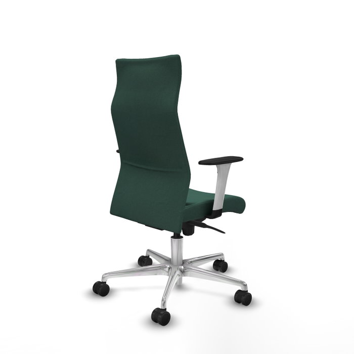 PIQUERAS Y CRESPO Sillón Albacete Verde Botella con Mecanismo Sincro y Base de Aluminio PIQUERAS Y CRESPO Sillón Albacete Verde Botella con Mecanismo Sincro y Base de Aluminio