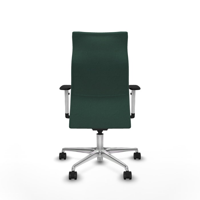 PIQUERAS Y CRESPO Sillón Albacete Verde Botella con Mecanismo Sincro y Base de Aluminio PIQUERAS Y CRESPO Sillón Albacete Verde Botella con Mecanismo Sincro y Base de Aluminio