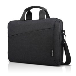 Lenovo Casual Toploader T210 - Maletín Toploader para Portátil Hasta 15.6 Pulgadas (39.6 cm), Negro, Ligero, Asa y Tirante, Compatible con Cualquier Marca