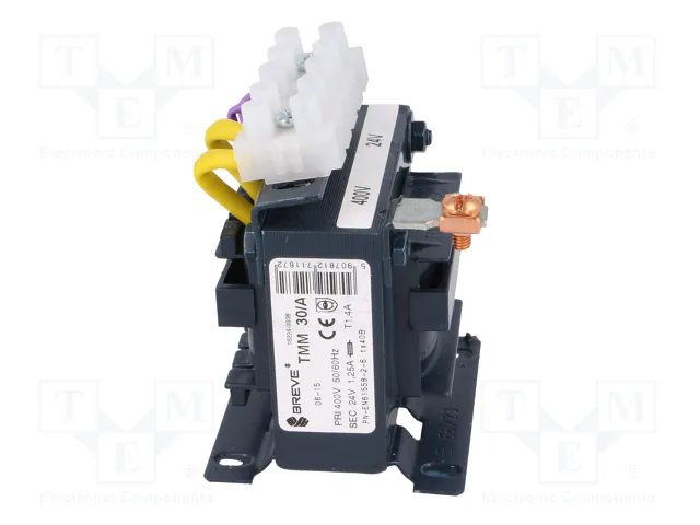 BREVE TUFVASSONS TMM 30VA 400V/24V Transformador de red