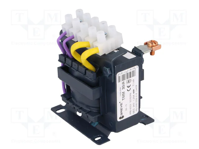 BREVE TUFVASSONS TMM 30VA 400V/24V Transformador de red