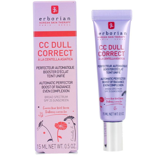 Erborian CC DULL À LA CENTELLA ASIATICA corrector iluminador #claro Erborian CC DULL À LA CENTELLA ASIATICA corrector iluminador #claro