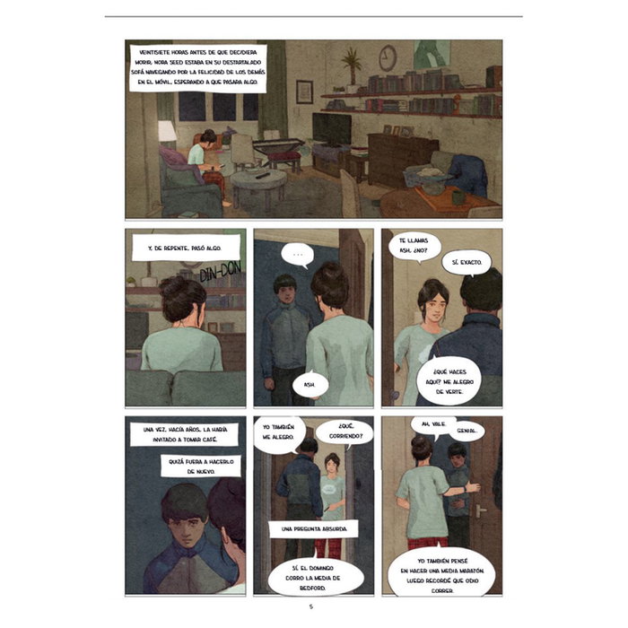 ADN La Biblioteca de la Medianoche: La novela gráfica